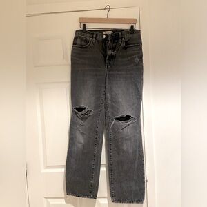 Madewell Baggy Straight Distressed - 27